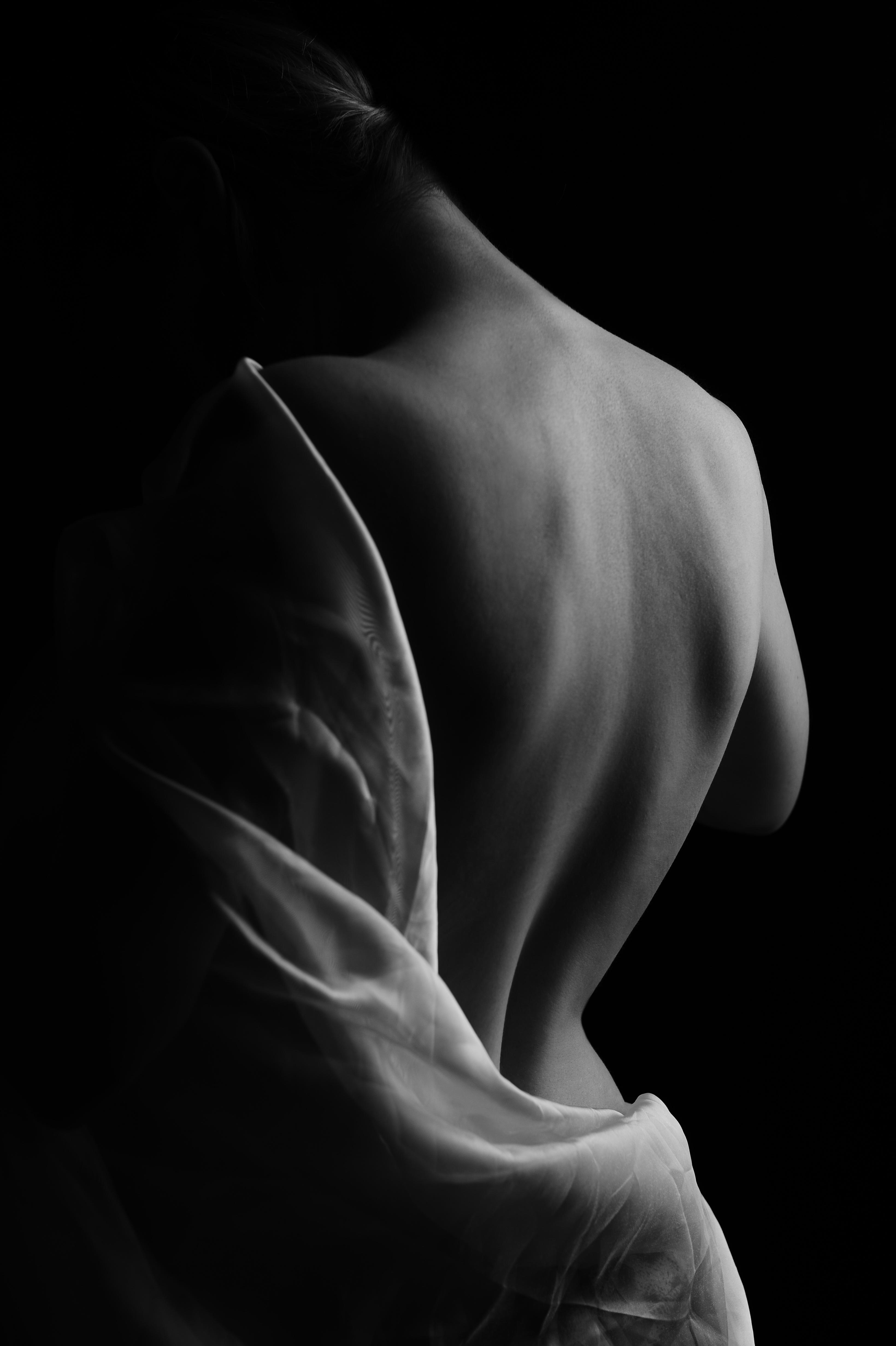 Black-and-white fine-art portrait 1 from the exhibition